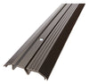 M-D 0.75 in. H X 3.75 in. W X 36 in. L Mill Aluminum Deluxe Low Threshold Bronze