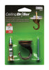 Cobra Brown/Silver Antique Steel Screw-In Self-Drilling Ceiling Hook 30 lbs. Capacity (Pack of 5)