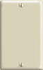 Leviton Midway Ivory 1 gang Nylon Blank Wall Plate 1 pk