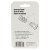 Igloo Plastic White Replacement Spigot 10 Capacity, 5.75 H x 3.88 D x 1.38 W in. with Gasketed Nut