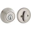 Kwikset Satin Nickel Metal Single Cylinder Deadbolt