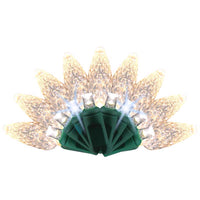 Celebrations Platinum LED C6 White 50 ct String Christmas Lights 25 ft. - Deal of The Week