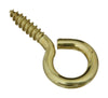 National Hardware 0.16 in. D X 1-5/8 in. L Polished Brass Screw Eye 25 lb. cap. 3 pk - Deal of The Week