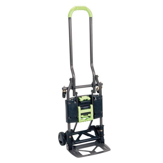 Cosco Steel 2-Step Collapsible Convertible Hand Truck 300 lbs. Capacity, 14 D x 17 W x 50 H in.