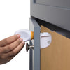 Safety 1st White Plastic Magnetic Cabinet Locks 3 pc.