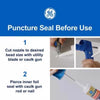 GE Painter's Pro Clear Siliconized Acrylic Latex Painter's Caulk 10.1 oz. (Pack of 12)