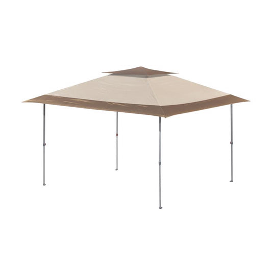 Crown Shade Brown Polyester Rain Proof Canopy 12 L x 11 H x 12 W ft.