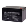 UPG U12120 12 Ah Lead Acid Battery (Pack of 2)