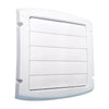 Dundas Jafine ProVent 4 in. W X 4 in. L White Plastic Dryer Vent Hood