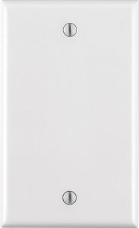 Leviton White 1 gang Plastic Blank Wall Plate 1 pk (Pack of 25)
