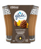 Glade Brown Cashmere Woods Scent Jar Air Freshener Candle 3-1/16 in. H x 3-1/4 in. Dia. (Pack of 6)