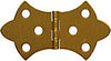 National Hardware 3.06 in. L Antique Brass Brass Butterfly Hinge 1 pk