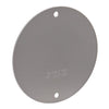 Sigma Electric Round Stamped Steel 4.13 in. H X 4.13 in. W Flat Box Cover
