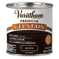 Varathane Premium Black Oil-Based Linseed Oil Modified Alkyd Gel Stain 0.5 pt (Pack of 4)