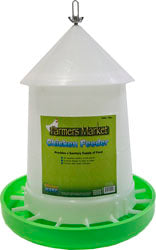 Farmers Market Chicken Feeder W/Flow Adjust