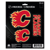 NHL - Calgary Flames 3 Piece Decal Sticker Set