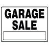 Hillman English White Garage Sale Sign 20 in. H X 24 in. W (Pack of 6)
