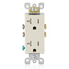 Leviton Decora 20 amps 125 V Duplex Light Almond Tamper Resistant Outlet 5-20R 1 pk