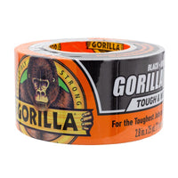 Gorilla 2.88 in. W x 25 yd. L Black Duct Tape