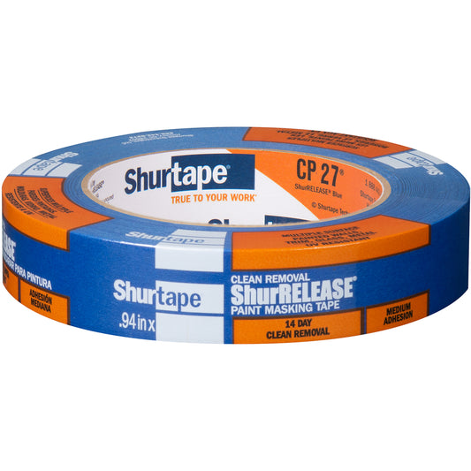 Shurtech Brands 241083 1" X 60 Yard Blue Shurtape® Painters Tape (Pack of 36)