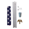 Valley Forge American Flag Kit 36 in. H X 60 in. W