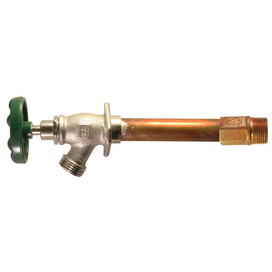 Arrowhead Brass 1/2 in. FIP X 3/4 in. MIP Brass Wall Hydrant