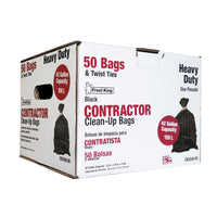 Frost King 42 gal Contractor Bags Twist Tie 50 pk - Open Box