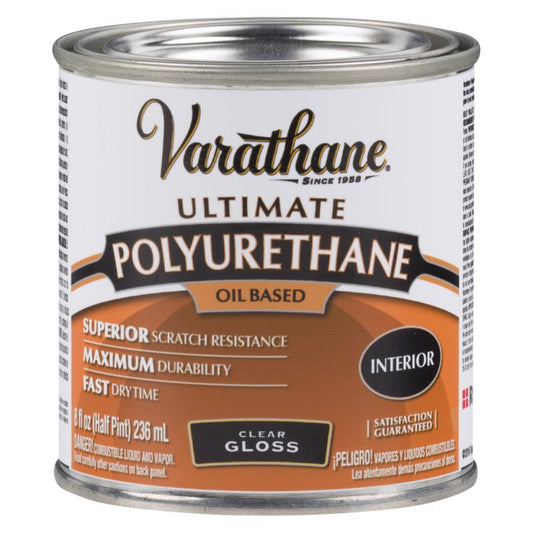 Varathane 242175H 1/2 Pint Clear Gloss Low Voc Polyurethane  (Pack Of 4)