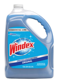 Windex Commercial Line No Scent Glass and Surface Cleaner 1 gal. Liquid