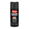 Krylon Fusion All-In-One Matte Black Paint + Primer Spray Paint 12 oz (Pack of 6).