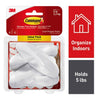 3M Command Large Plastic Designer Hooks 4.125 in. L 4 pk (Pack of 6)