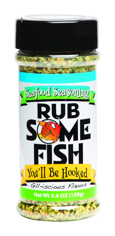 Rub Some Fish Gill-Icious Seasoning Rub 5.6 oz