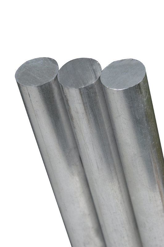 K&S 3/8 in. D X 12 in. L Stainless Steel Unthreaded Rod