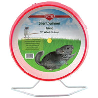 Kaytee Silent Spinner Wheel Giant 12 in Quiet Exercise Wheel