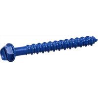 Hillman Tapper 1/4 in. D Steel Hex Head Concrete Screw Anchor 100 pk