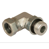 Apache Steel 1/2 in. D X 3/8 in. D Hydraulic Adapter 1 pk