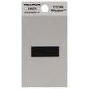 Hillman 2 in. Reflective Black Mylar Self-Adhesive Special Character Hyphen 1 pc (Pack of 6)