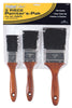 Linzer Project Select Assorted in. Flat Paint Brush Set
