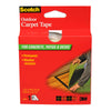 3M Scotch Water Repellent Non-Slip Withe Vinyl Reversible Outdoor Carpet Tape 1.4 W in. x 40 L ft.