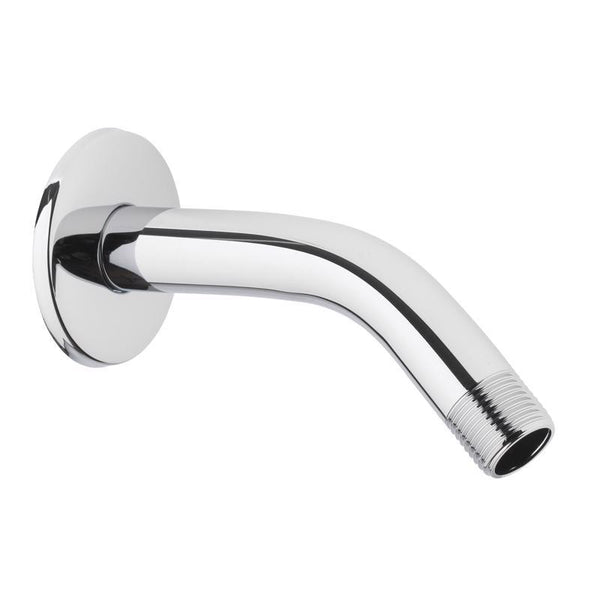 Brazo y embellecedor de ducha de acero inoxidable cromado Oakbrook Collection