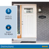 Hillman Distinctions Die-Cast Zinc Heritage Address Plate (Pack of 3)