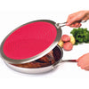 Tovolo 13 in. W x 18.5 L Candy Apple Red Silicone/Stainless Steel Splatter Screen (Pack of 6)