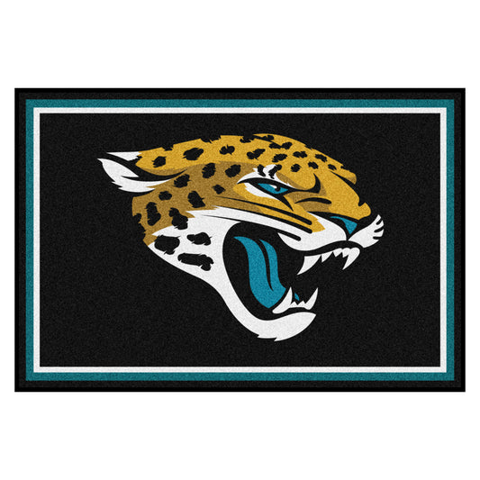 NFL - Jacksonville Jaguars 5ft. x 8 ft. Plush Area Rug