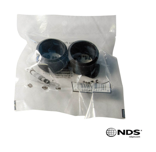 NDS  Synthetic Rubber  1/2 in. Dia. x 1/2 in. Dia. Compression Gasket