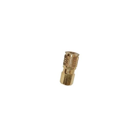 Campbell Hausfeld Brass Air Coupler 1/4 in. Female 1 pc