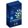 Celebrations Blue LED Mini Cool White 50 ct String Christmas Lights 12 ft. (Pack of 12)