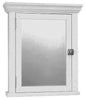Zenith Products 27.19 in. H X 22.38 in. W X 5.88 in. D Gloss White Wall Cabinet