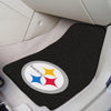 NFL - Pittsburgh Steelers Carpet Car Mat Set - 2 Pieces