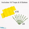 Safer Brand Houseplant Sticky Stakes 7 pk