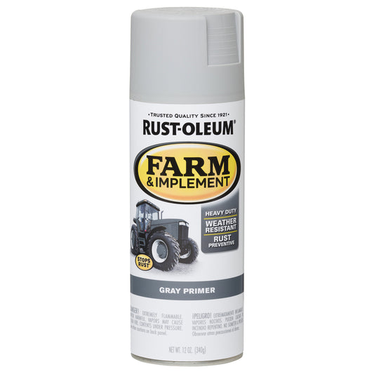 Rust-Oleum Specialty Gloss Gray Farm Equipment Spray 12 oz (Pack of 6)